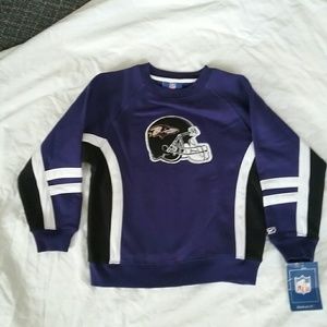 NWT Ravens Sweatshirt Kids Large 7